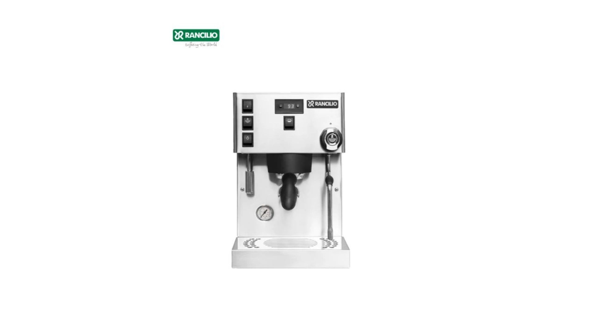 Rancilio 藍奇里奧 雙鍋爐單孔家用半自動咖啡機(義式咖啡機-經典銀)